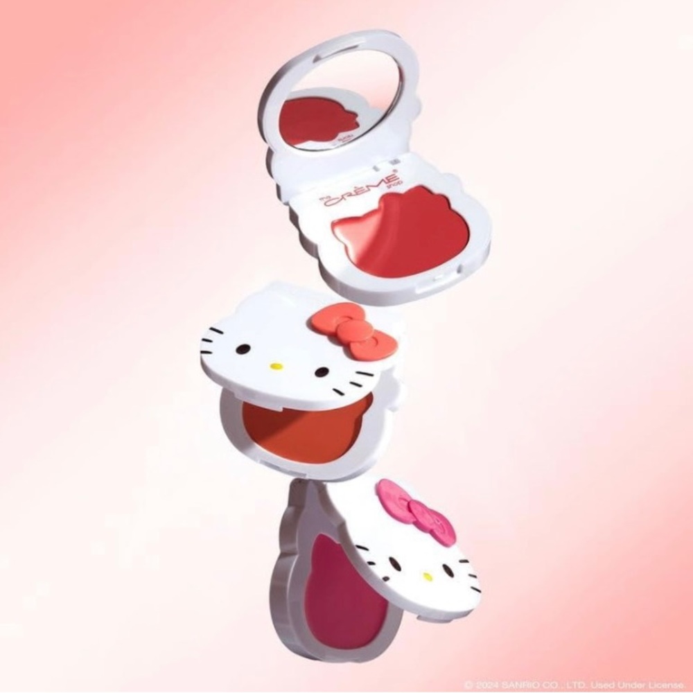Hello Kitty Crème Blush Balm Strawberry Milk Limited Edition